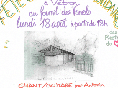 Fête des Fournées solidaires à Vébron en Ä